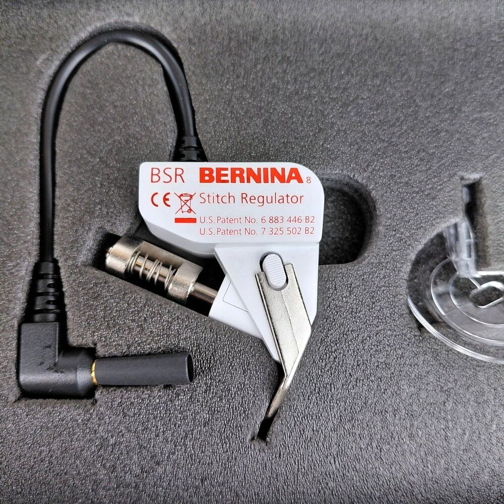 Bernina BSR Stitch Regulator Foot with Tin Instruction Book New - Picture 3 of 8
